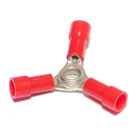 Midwest Fastener Butt Splice Wire Connector, 18 AWG Max, 8 PK 70001